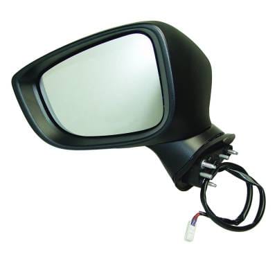 New Left Driver Side Door Mirror Compatible With 2014-2016 Mazda 3 Power Bhn9-69-1N7 Bhn9691n7 thumbnail 4