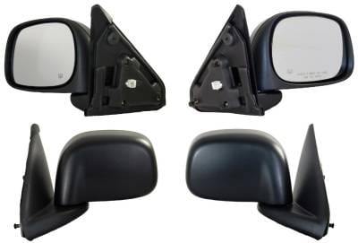 New Left Driver & Right Passenger Side Door Mirror Compatible With 2002-2009 Dodge Ram 1500 Dodge thumbnail 4