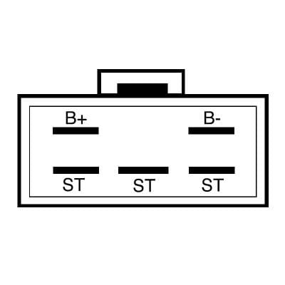 12 Volt Rectifier Compatible With Suzuki Lt160e Lt-F160 Lt-4Wd Lt-250 2Wd Quadrunner 1987-2004 thumbnail 8