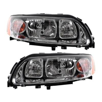 Headlamp Left Driver Side And Right Passenger Side Compatible With 2005-2009 Volvo S60 2.4 2.5T Awd thumbnail 2