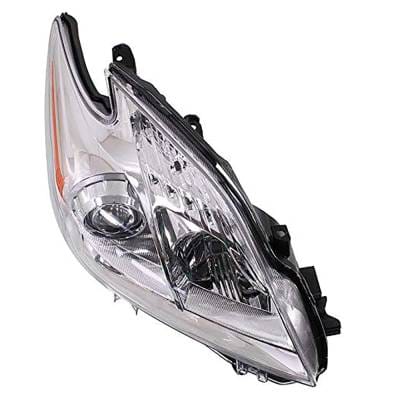 Headlamp Right Passenger Side Compatible With 2012-2015 Toyota Prius Halogen Black Housing Projector thumbnail 8