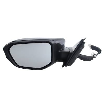 New Left Driver Side Door Mirror Compatible With 2017-2021 Honda Civic Power Heated Manual Folding thumbnail 2