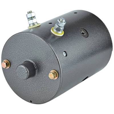 12V Snow Plow Motor Compatible With Fisher Western Snow Plows Cw Insulated Ground 4 Field Coils thumbnail 4