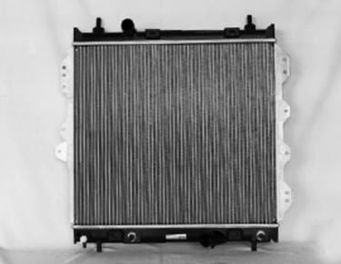 New Radiator Assembly Compatible With Chrysler 03-09 Pt Cruiser 2.4L L4 2429Cc 148 Cid Cu2677 thumbnail 3