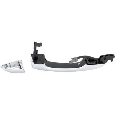 Front Driver Side Exterior Door Handle Compatible With 2015-2019 Hyundai Sonata Chrome Without Key thumbnail 12