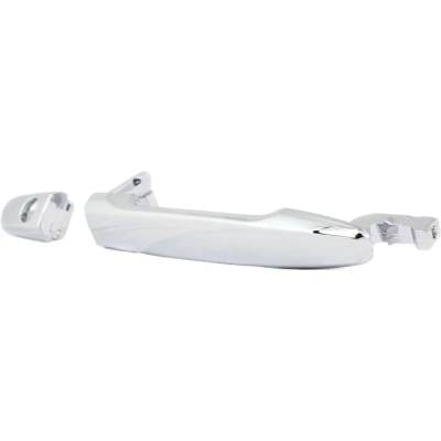 Front Driver Side Exterior Door Handle Compatible With 2008-2017 Mitsubishi Lancer Chrome Without thumbnail 4