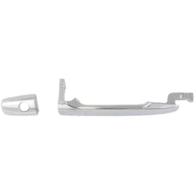 Front Driver Side Exterior Door Handle Compatible With 2008-2017 Mitsubishi Lancer Chrome Without thumbnail 8