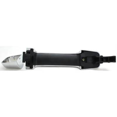 Front Driver Side Exterior Door Handle Compatible With 2007-2021 Toyota Tundra Toyota Sequoia Chrome thumbnail 10