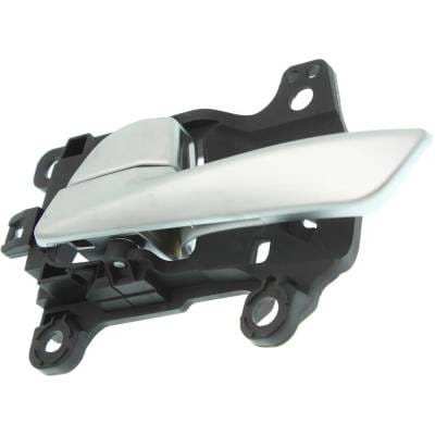 Front Driver Side Interior Door Handle Compatible With 2016-2018 Hyundai Tucson Silver With Lock thumbnail 4