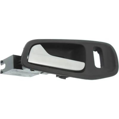 Front Driver Side Interior Door Handle Compatible With 2014-2018 Ford Transit Chrome Lever With thumbnail 6