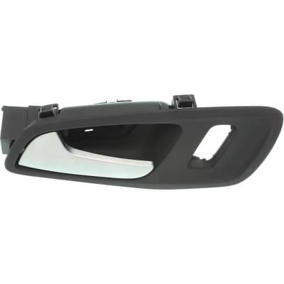 Front Driver Side Interior Door Handle Compatible With 2014-2018 Ford Transit Chrome Lever With thumbnail 8