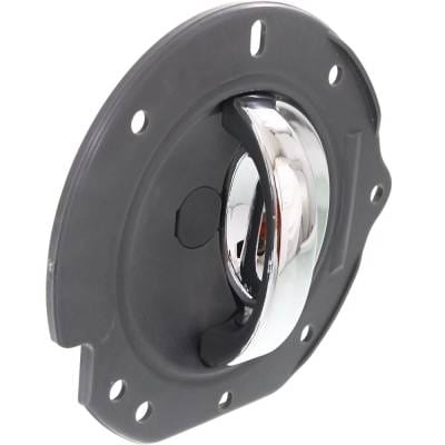 Front Driver Side Interior Door Handle Compatible With 2002-2007 Jeep Liberty Gray Bezel Chrome thumbnail 4