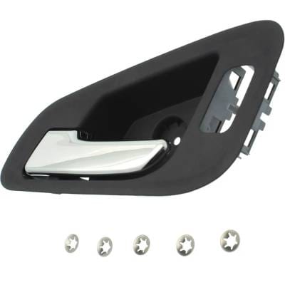 Front Driver Side Interior Door Handle Compatible With 2015-2020 Chevrolet Colorado Chrome Lever thumbnail 4