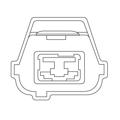 New 1 Way Connector Compatible With Chevrolet W3500 Tiltmaster W4500 Tiltmaster L4 4.8L 290Cid 1999 thumbnail 2