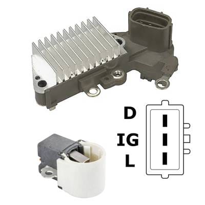 New 12 Volt Regulator Kit Fits Suzuki Europe Baleno 1995-00 1260001970 986045750 thumbnail 4