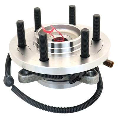 New Front Wheel Hub And Bearing Assembly Compatible With Ford F-150 Ssv Platinum Crew Cab Pickup thumbnail 8