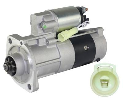 12V Starter Compatible With Carrier Transicold X4-7500 X4-7300 Genesis 1000 Tm900 Extra Xt Vector thumbnail 3