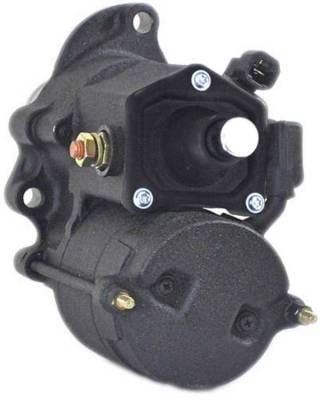 Black Push Button Starter Compatible With Harley Touring Softail Flstf Dyna Street Glide Wide thumbnail 8