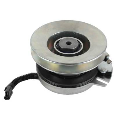 New Electric Pto Clutch Compatible With Warner Equipment 5217-53 Ccw 1 Inch 6 Inch Pulley 80 Ft-Lbs thumbnail 3
