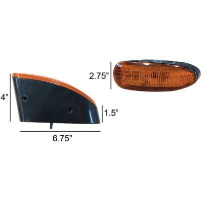 New 12-24V Led Amber Cab Light Compatible With John Deere 5420 6145M 3520-72D 7330 315Sg 6140J 8130 thumbnail 3