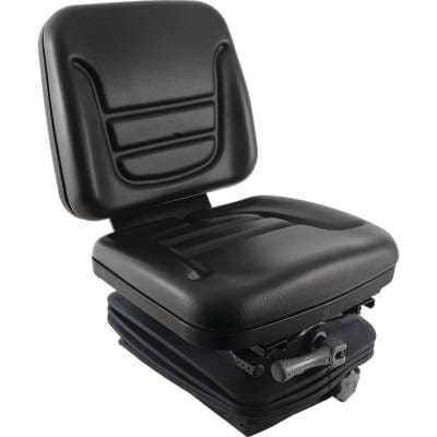 New Black Vinyl Suspension Seat By Part Numbers 3010-0046