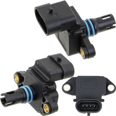 Manifold Absolute Pressure Sensor Compatible With Mini Cooper Base 1.6L L4 2002-2008 Cooper S 1.6L thumbnail 3