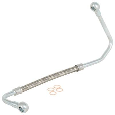 New Turbo Oil Line Compatible With Chevrolet Silverado 2500 Hd Base 6.6L V8 2005 Silverado 2500 Hd