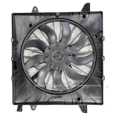 New Condenser Fan Compatible With Cadillac Xt5 Premium Luxury 3.6L V6 2020-2024 Xt5 Sport 3.6L V6