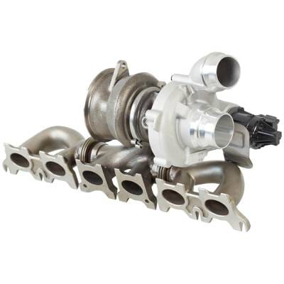 New Turbocharger Compatible With Bmw X3 M40i 3.0L L6 2018-2019 540I Base 3.0L L6 2017 By Part thumbnail 8