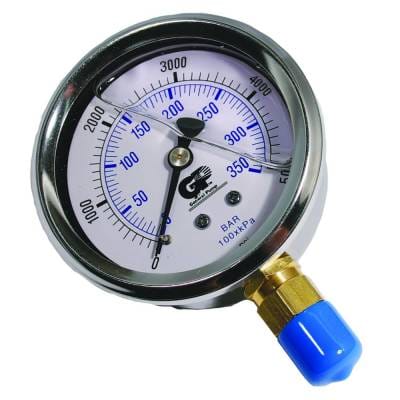 New 0-5000 Psi Pressure Washer Gauge By Part Numbers 758-539 320003