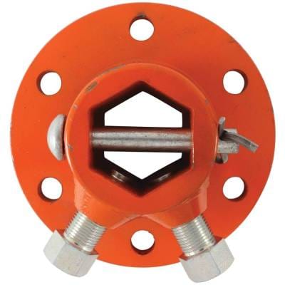 New 5.950" Od Wheel Hub Compatible With Kubota B6100dp B1550e B6000e B1750e B1750d B5100dp B7100d-P thumbnail 2
