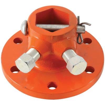 New 5.950" Od Wheel Hub Compatible With Kubota B6200d B2150 B1550d B4200d B1750d B1550e B6100dp