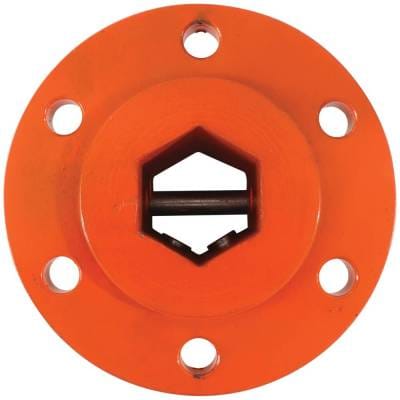 New 5.950" Od Wheel Hub Compatible With Kubota B6200d B2150 B1550d B4200d B1750d B1550e B6100dp thumbnail 3