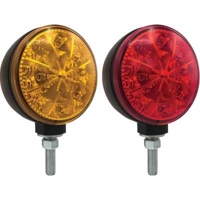 New 4 1/8" Led Warning Light Compatible With Allis Chalmers John Deere 4250 4630 7720 2510 2020 1520 thumbnail 3