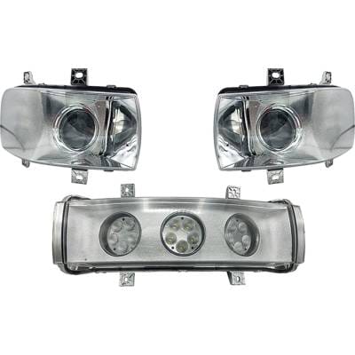 New 17400 Lumens Led Headlight Kit Compatible With Case International Harvester-Magnum-370