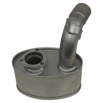 New 2 1/2" Inlet Muffler Compatible With Massey Ferguson 4245 4255 491 5300 4243 4345 5310 492 4355