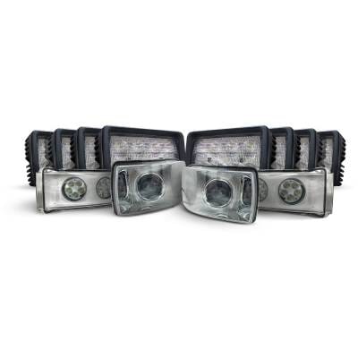 New 61200 Lumens Led Headlight Kit Compatible With Case International Harvester-Quadtrac-550 thumbnail 2