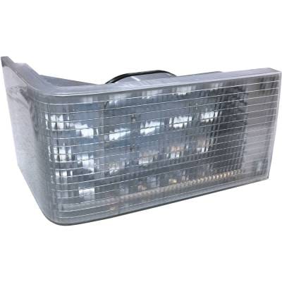 New 10" Led Headlight Compatible With Case International Harvester-7120 Harvester-8910