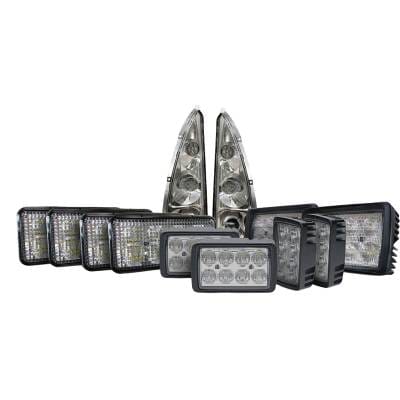 New 45400 Lumens Led Light Kit Compatible With New Holland Tg255 T8050 Tg245 T8030 Tg305 T8020 Tg285