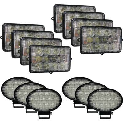 New 45400 Lumens Led Light Kit Compatible With John Deere 9510 9450 9660-Sts 9550Sh 9760-Sts 9560