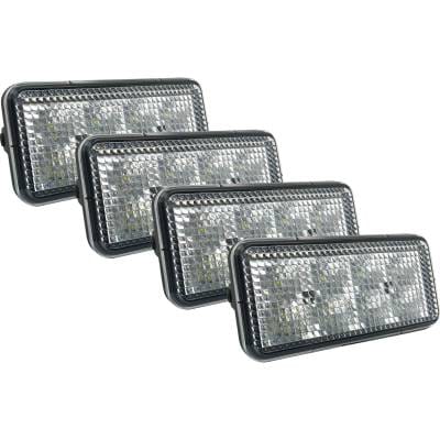 New 12000 Lumens Led Light Kit Compatible With Kubota Svl75-2 Svl90-2 Svl90 Svl75c Svl90-2C Svl65-2C