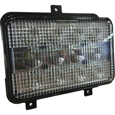 New 4" Led High/Low Beam Compatible With Agco Challenger Massey Ferguson Mt655b Mt455 8110 6140