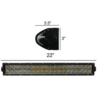 New 22" Led Light Bar By Part Numbers Tlb420c thumbnail 3