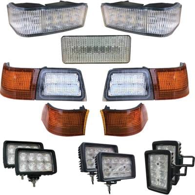 New 45400 Lumens Led Light Kit Compatible With Case International Harvester-Mx200 Harvester-Mx240