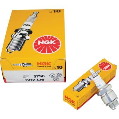 New Resistor Spark Plug By Part Numbers 130-902-10 Splr19 5798 740 92161 B2lm S25 Br2lm 130-500 thumbnail 2