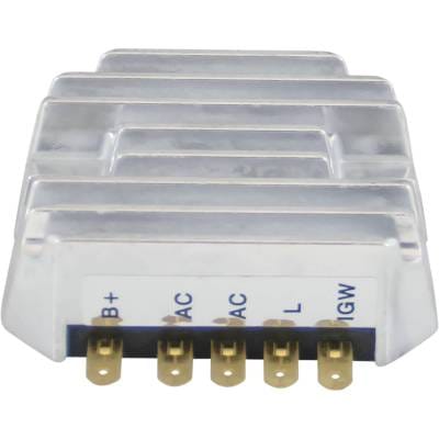 New 12V Regulator And Rectifier Compatible With John Deere 332 F912 By Akh6004 230-22061 Am101406 thumbnail 5