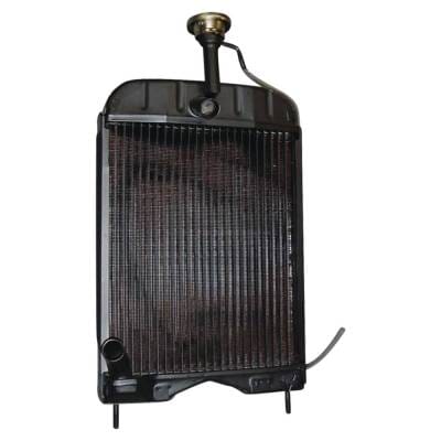 New 18 1/2" Radiator Compatible With Massey Ferguson 40E 30H 20F 250 240 20D 20E 30E By 1672861M93
