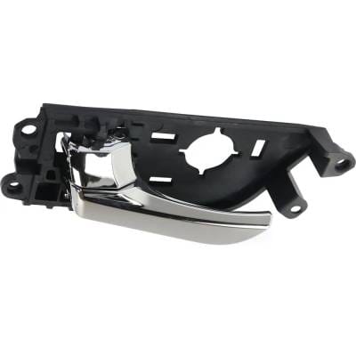 Front Driver Side Interior Door Handle Compatible With 2012-2017 Hyundai Veloster Chrome With Lock thumbnail 8