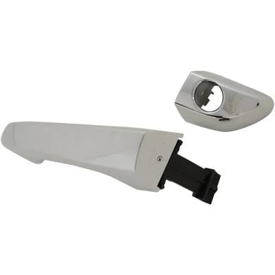 Front Driver Side Exterior Door Handle Compatible With 2016-2021 Hyundai Tucson Chrome With Key Hole thumbnail 4