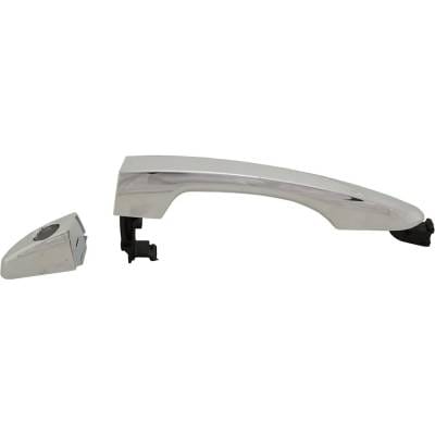 Front Driver Side Exterior Door Handle Compatible With 2016-2021 Hyundai Tucson Chrome With Key Hole thumbnail 12